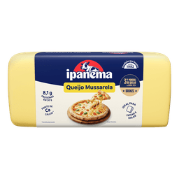 Mussarela Ipanema 4kg | Caixa com 6 Peças