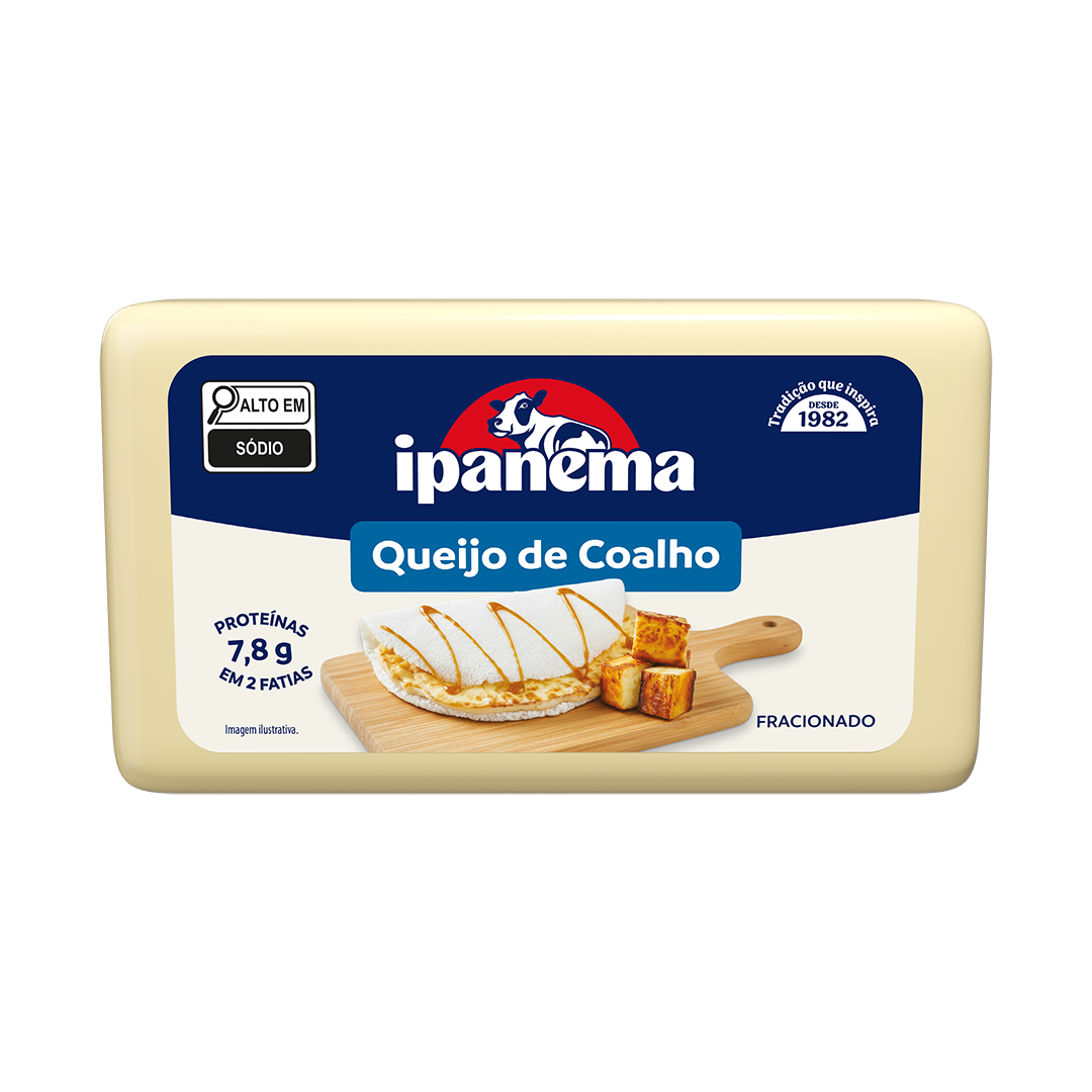 Coalho Ipanema Peça 1kg | Caixa com 12 unidades