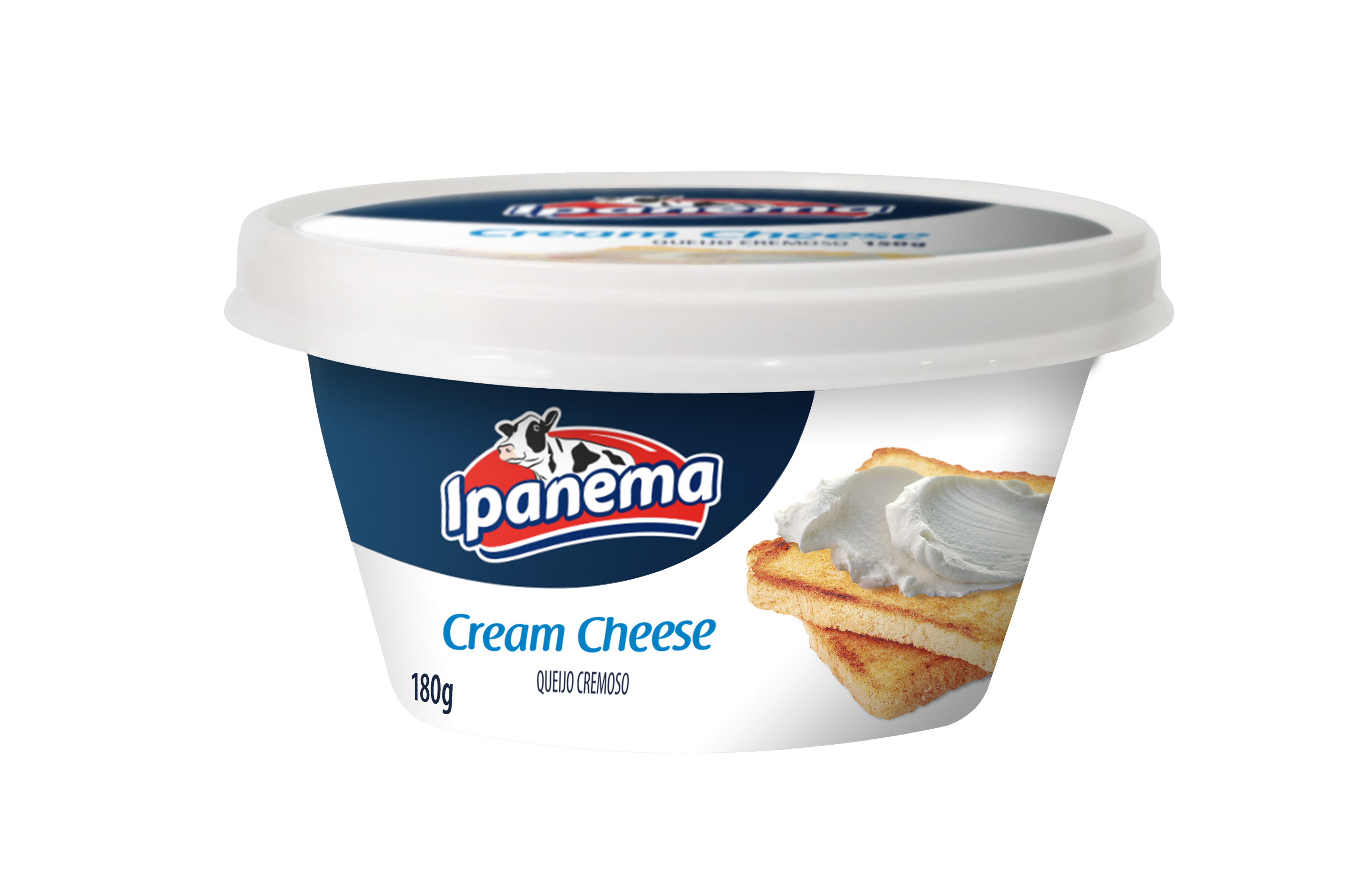 Cream Cheese Ipanema Pote 180g | Caixa com 18 unidades