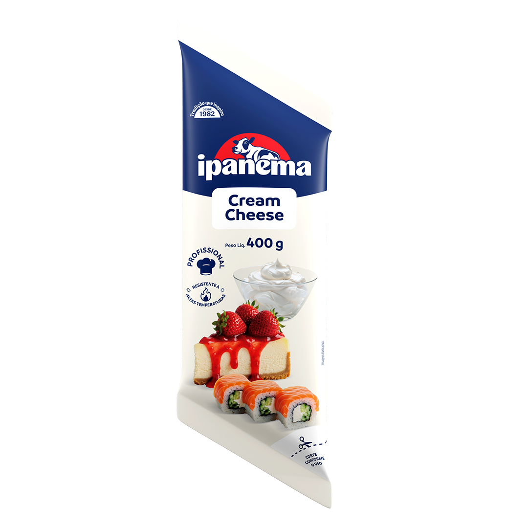 Cream Cheese Ipanema Bisnaga 400g | Caixa com 09 unidades